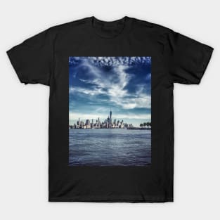 Manhattan Skyscrapers Skyline New York City T-Shirt